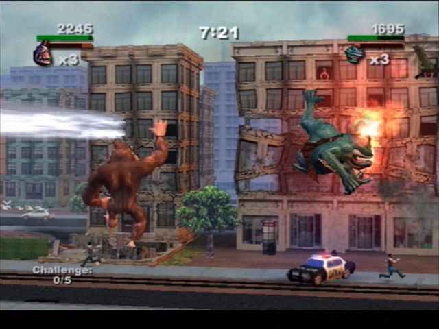 Rampage Total Destruction screenshot 5 for Wii